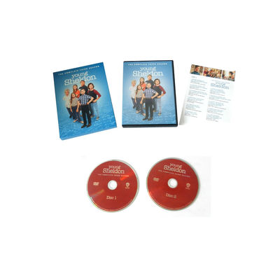 Kundenspezifischer DVD-Guckkastenbühne-Amerika-Film die komplette Reihe junge Sheldon-Jahreszeit 3 fournisseur