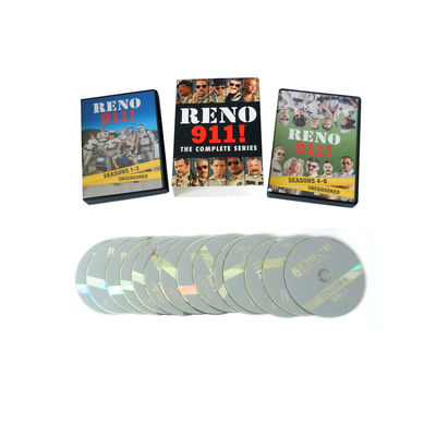 Kundenspezifischer DVD-Guckkastenbühne-Amerika-Film die Jahreszeit 1-6 komplette Reihe RENO 911 fournisseur