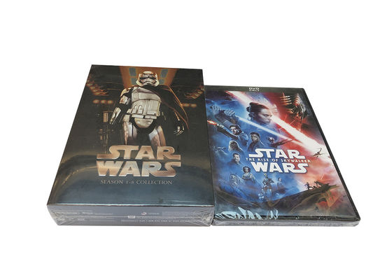 Kundenspezifischer DVD-Guckkastenbühne-Amerika-Film die komplette Reihe Star Wars 1-9 fournisseur