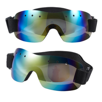Ski Google PC Spiegelobjektiv Doppel gekrümmte Schneebrille Vollrahmen-Skibrille Ski-Ausrüstung Brille Außen-Doppel-Anti-FO